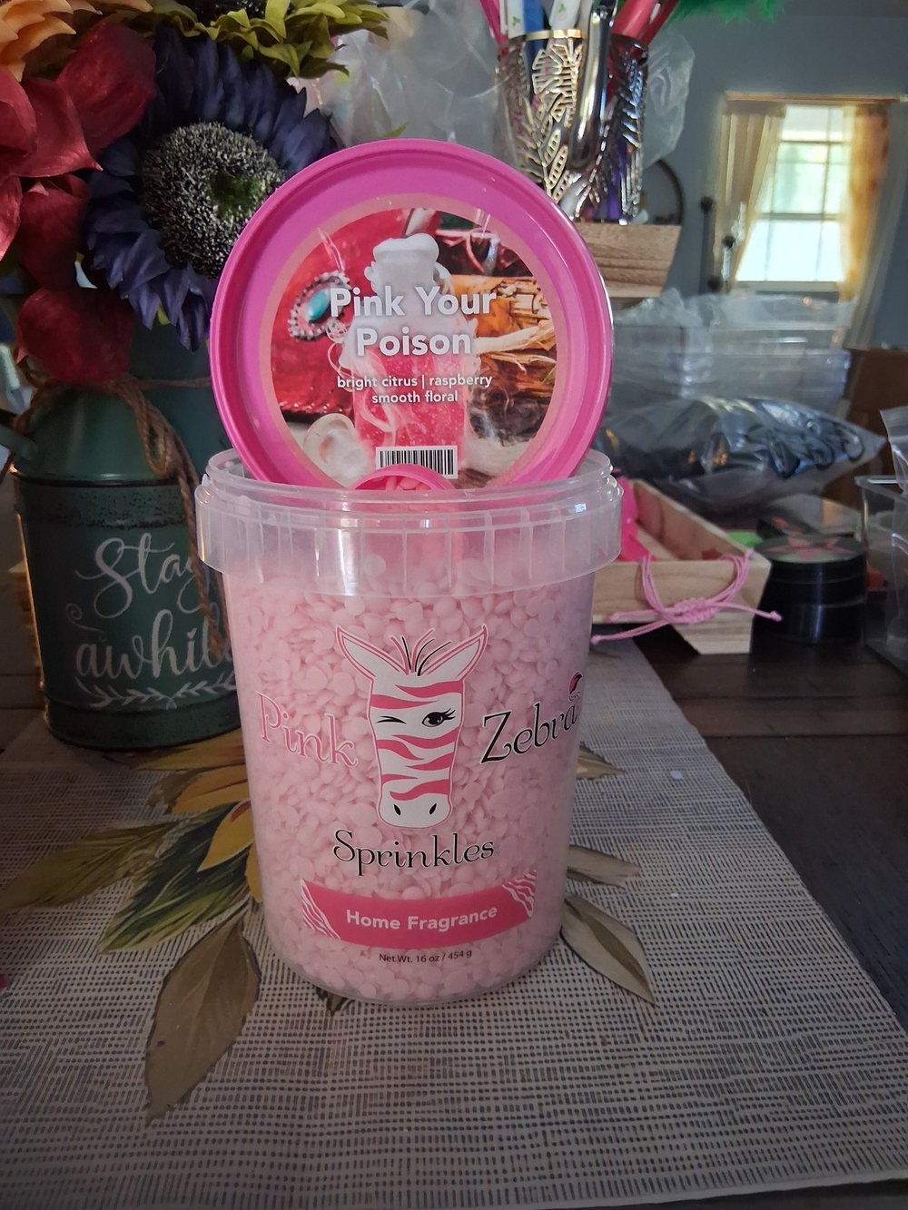 Pink Zebra Pink Your Poison Sprinkles Home Fragrance - Pink